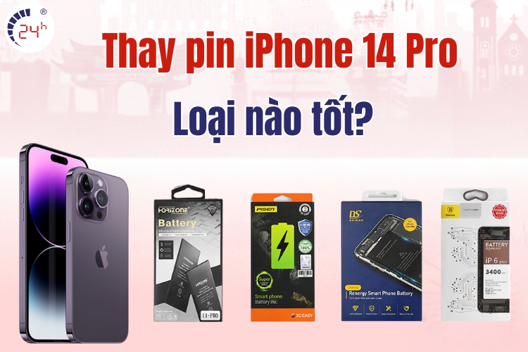 có bao nhiêu loại pin iphone 14 pro