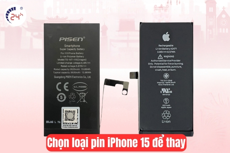 Có nên thay pin dung lượng cao iPhone 15 không?