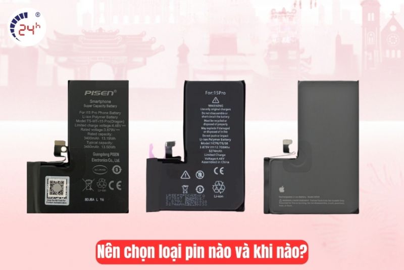 Nên chọn loại pin nào và khi nào?