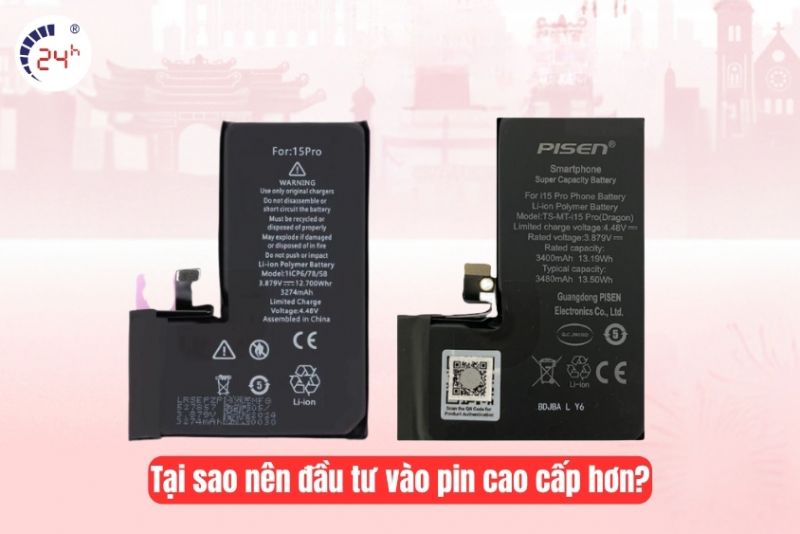 Tại sao nên đầu tư vào pin cao cấp hơn?