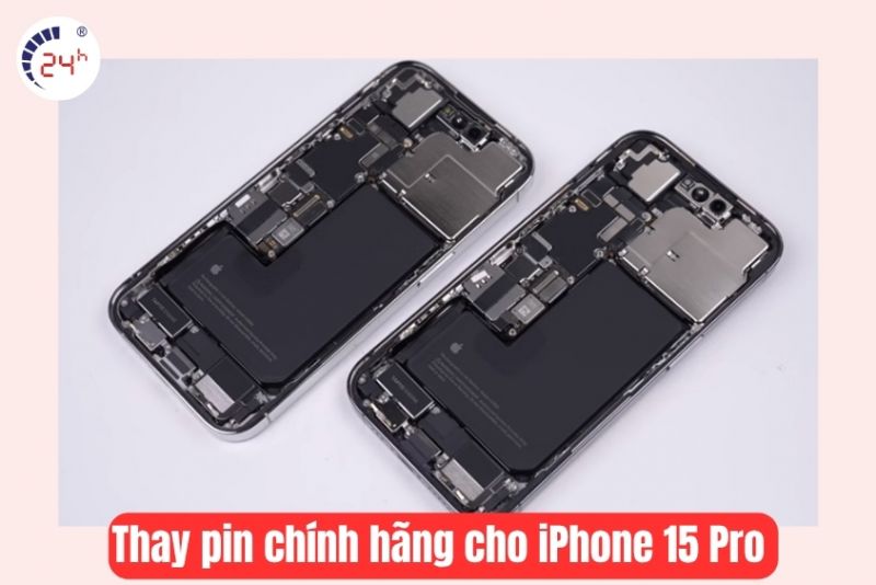 So sánh với pin chính hãng Apple