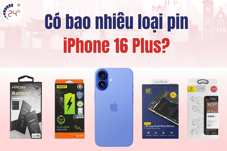có nên thay pin pisen cho iphone 16 plus