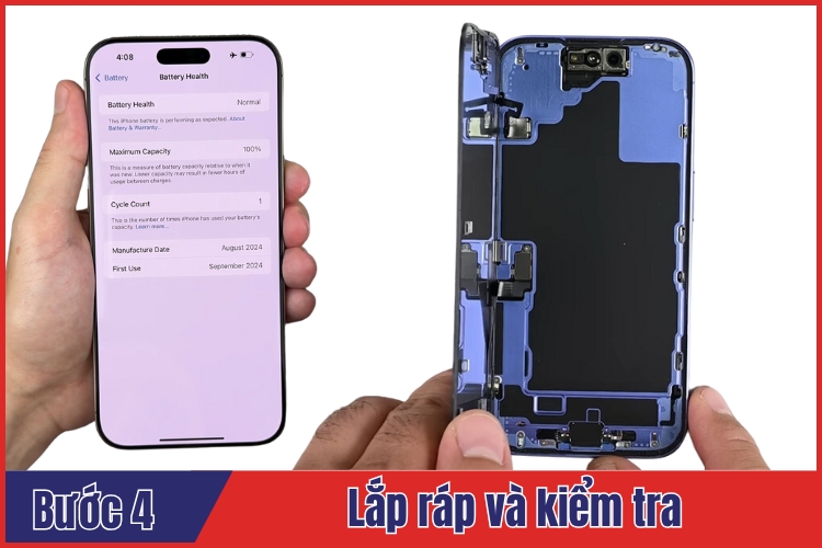 thay pin iPhone 16 Plus giá rẻ nhất tại tphcm
