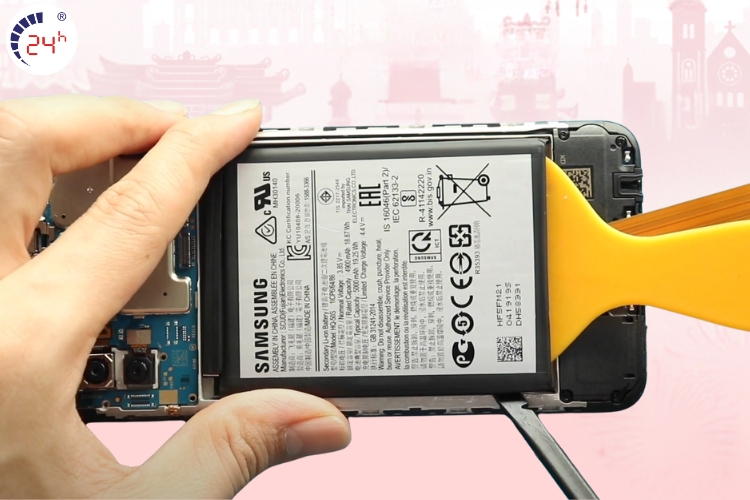 thay pin điện thoại samsung a02s