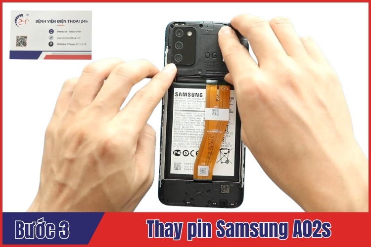 địa chỉ thay pin Samsung A02s uy tín