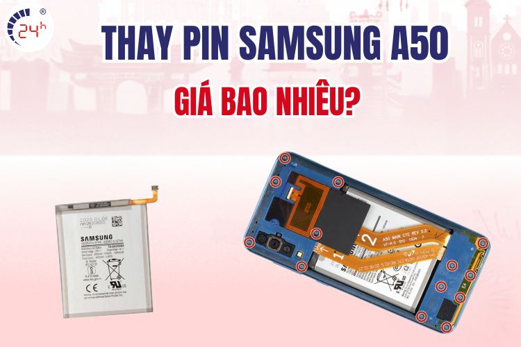 thay pin Samsung A50 giá bao nhiêu