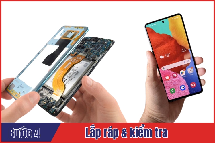 dịch vụ thay pin Samsung A51 lấy ngay