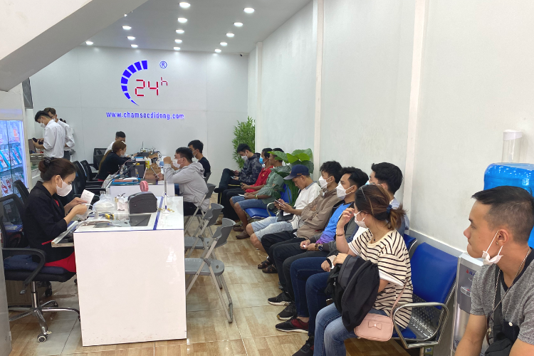 Bệnh Viện Điện Thoại Laptop 24h nhận thay pin giá tốt