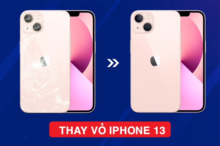 thay vỏ iPhone 13