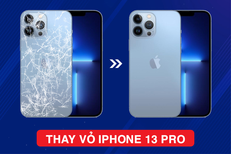 thay vỏ iPhone 13 Pro