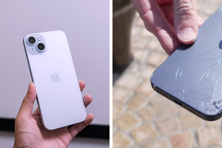 Vỡ mặt lưng ở iPhone 15 Plus là dấu hiệu báo bạn cần thay vỏ ngay