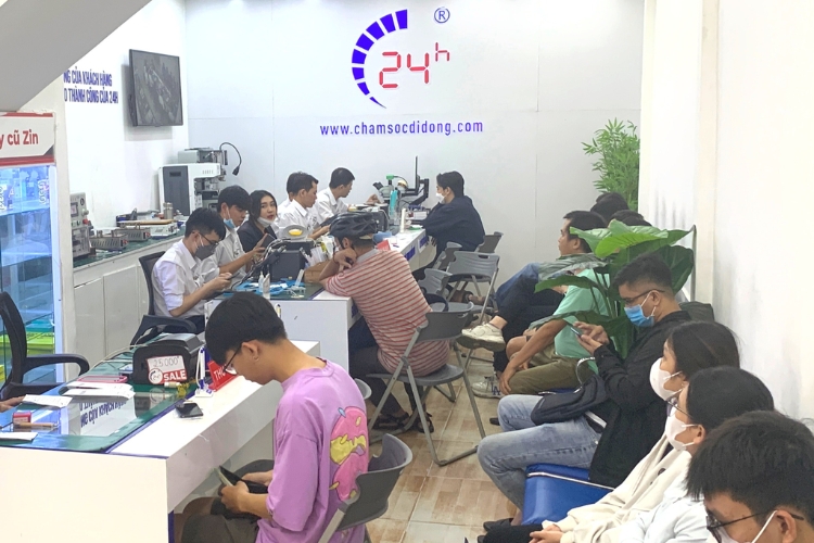 Thay vỏ Samsung Galaxy A14 tại Bệnh Viện Điện Thoại Laptop 24h