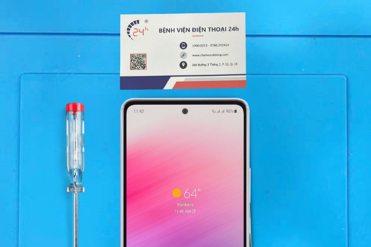 Thay vỏ Samsung Galaxy A53 tại trung tâm uy tín
