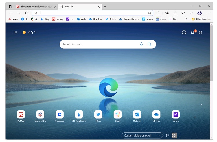 Microsoft Edge thích hợp sử dụng trên nhiều dòng máy yếu