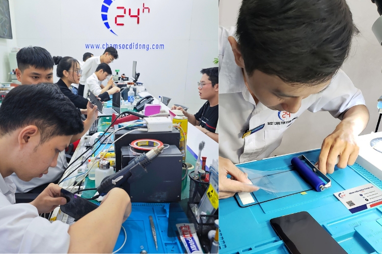 vỡ màn hình điện thoại