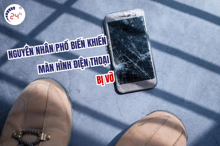 vỡ màn hình điện thoại