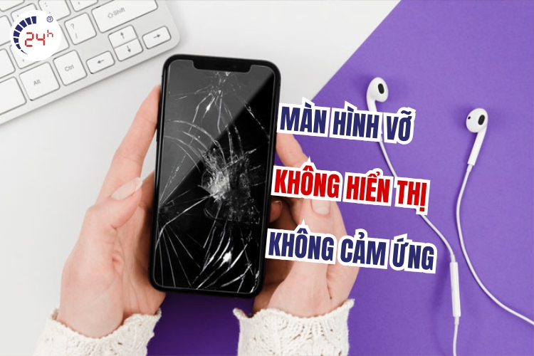 vỡ màn hình điện thoại