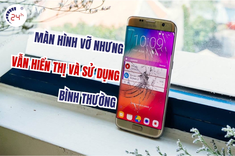 vỡ màn hình điện thoại
