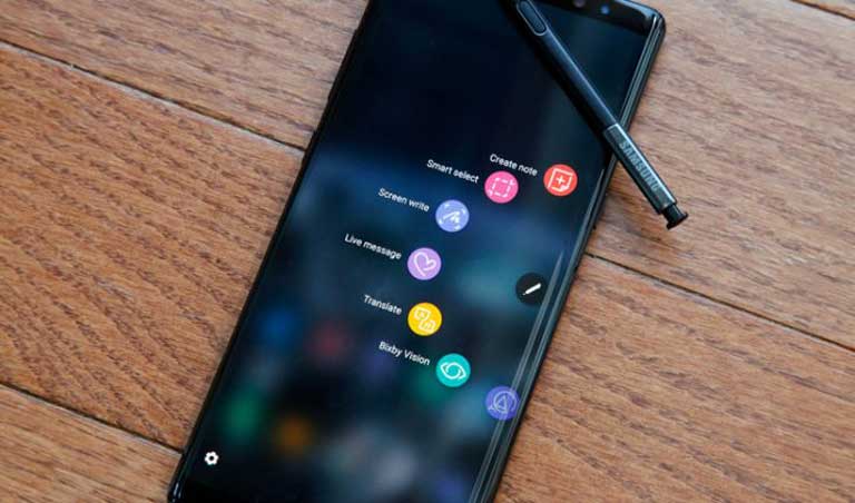 Thay mặt kính cảm ứng Samsung Galaxy Note 8 hình 2