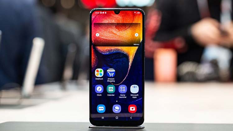 thay mat kinh cam ung Samsung Galaxy A50