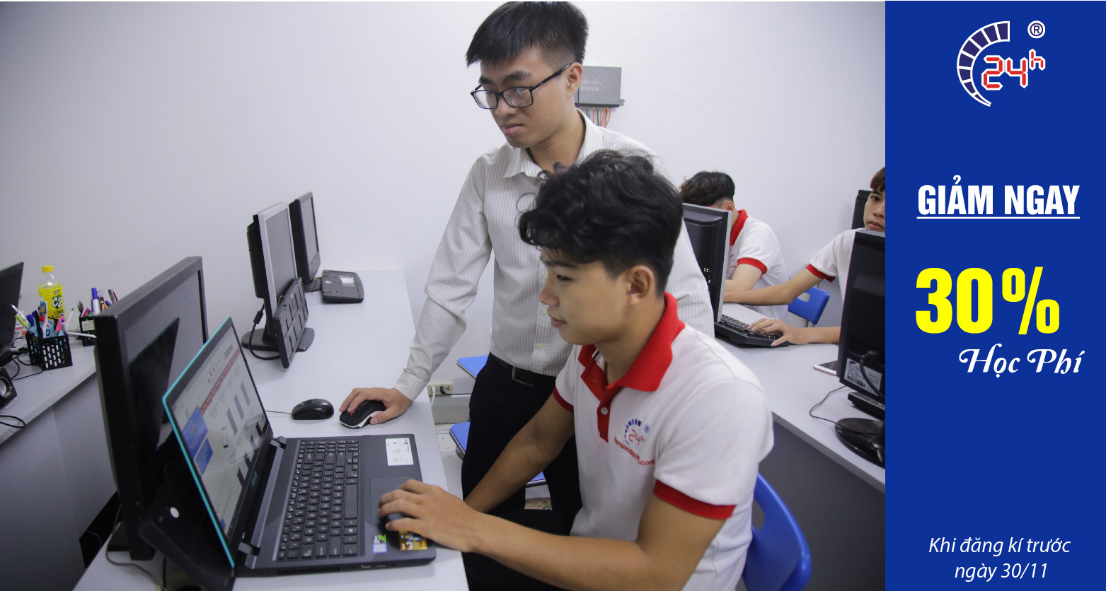 Học nghề Sửa chữa Điện thoại và Laptop tại 24h: