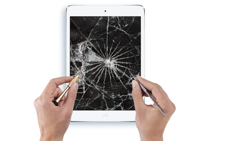 iPad bị hư 