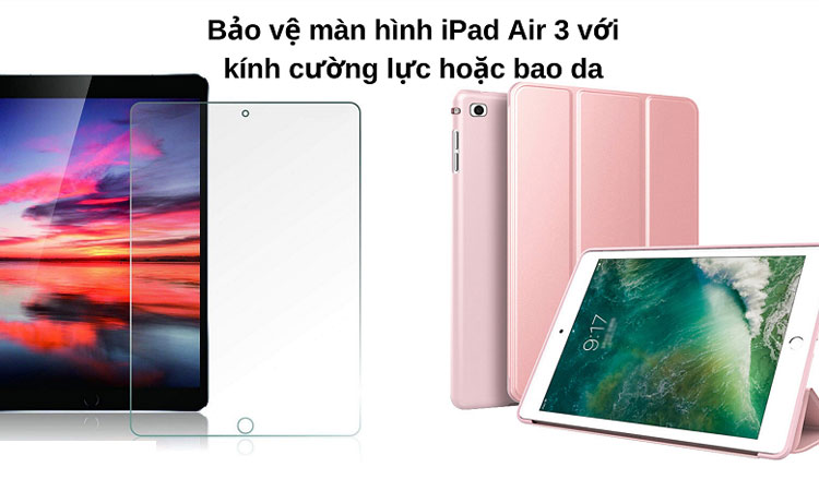 cách bảo vệ iPad