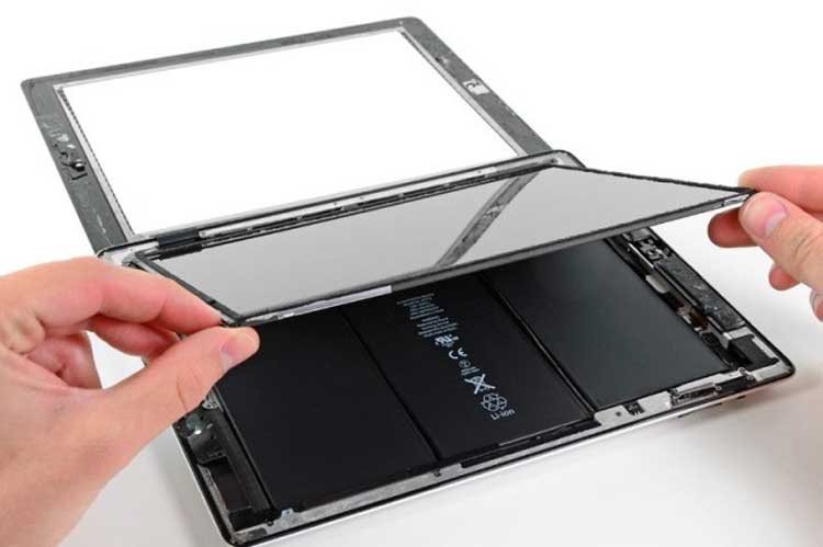 thay mặt kính cảm ứng iPad Air 2