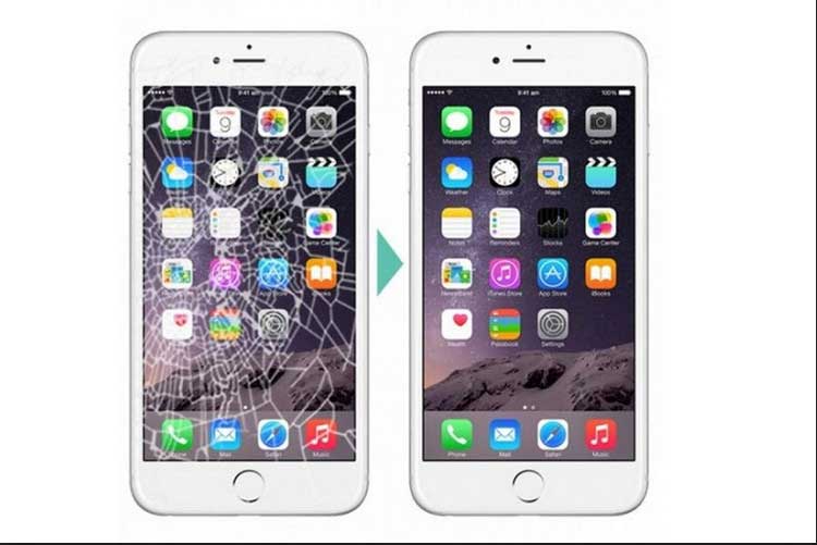 iPhone 8 bị vỡ