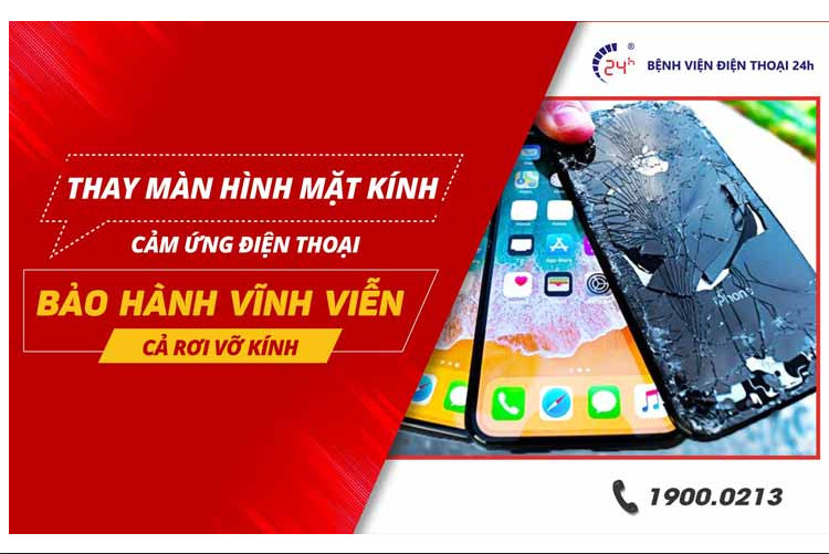 ưu đãi khi sửa chữa tại Bệnh Viện Điện Thoại 24h