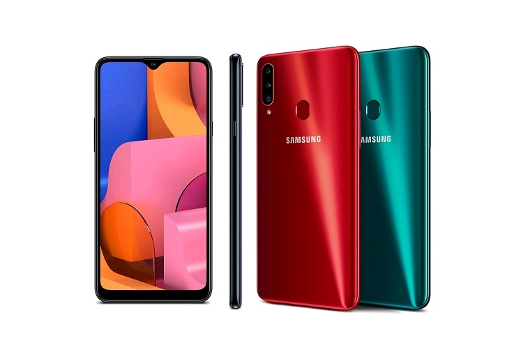 Galaxy A20s được trang bị một tấm nền IPS LCD