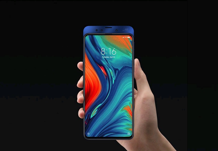 Không gian màn hình Xiaomi Mi Mix 3 5G được mở rộng tối đa