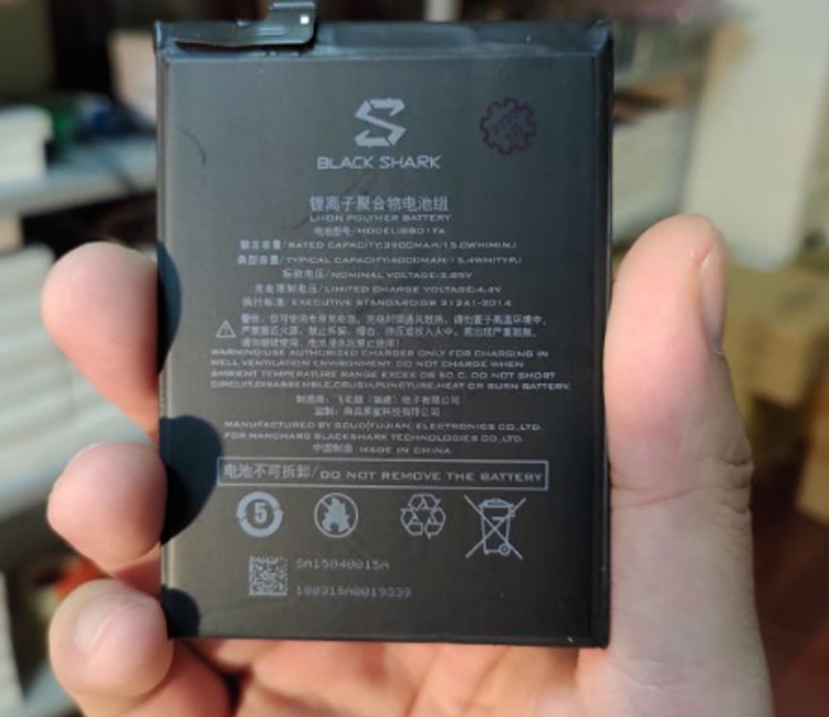 pin Xiaomi Black shark Helo