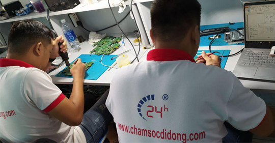 Đào tạo nguồn nhân lực KTV sửa chữa điện thoại và laptop chất lượng cao