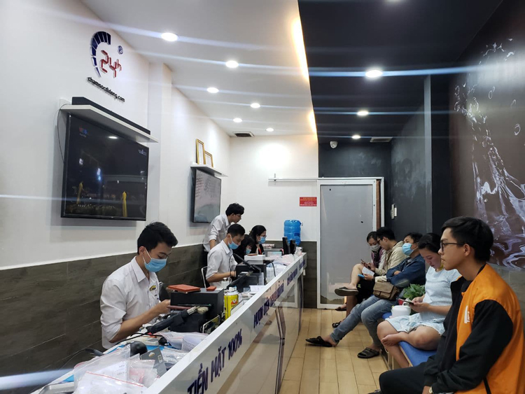 khách sửa chữa rung 