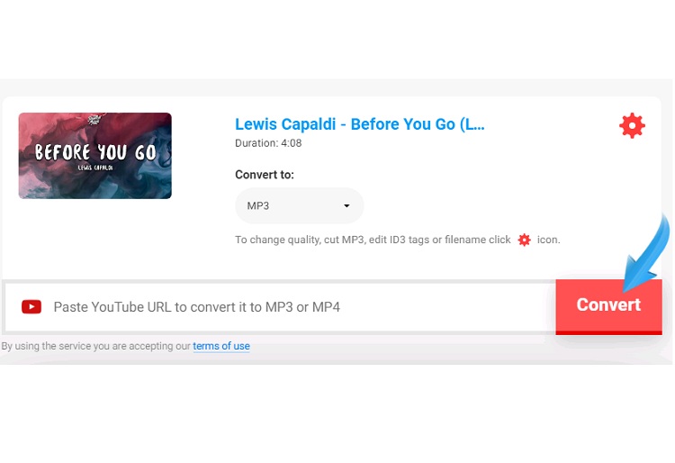 Cách tải video trên YouTube qua converto.io