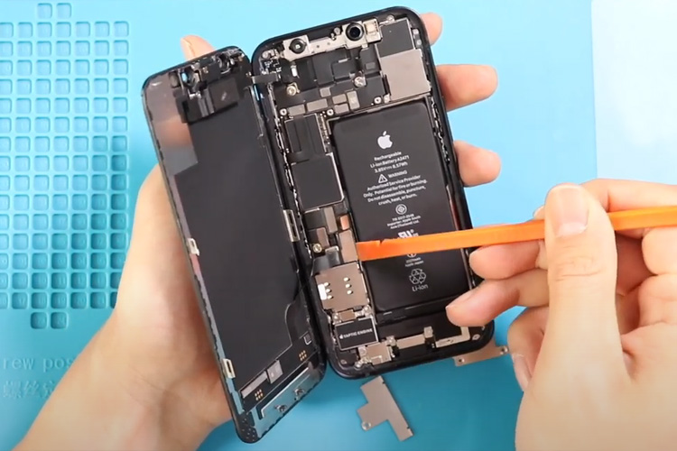 thay linh kiện phần cứng để tránh mất nguồn iphone 12 mini