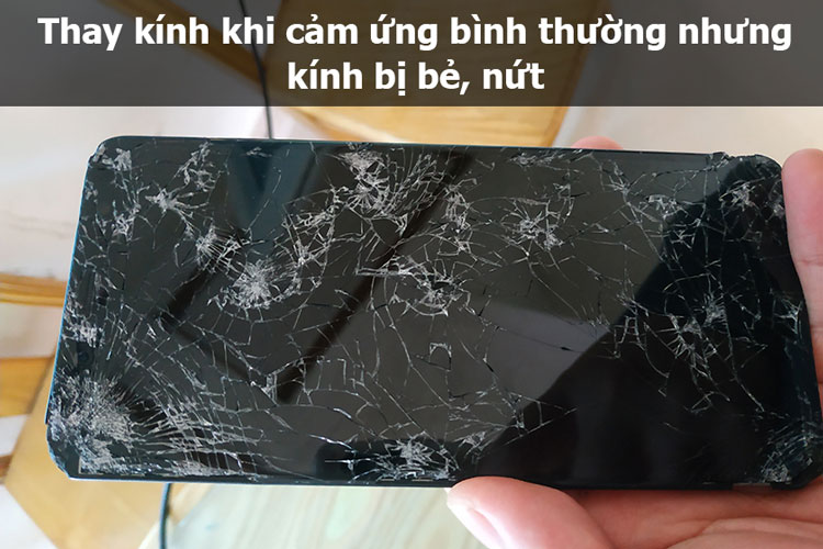 trường hợp cần thay mặt kính