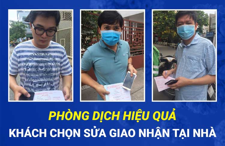 khách tin chọn dịch vụ giao hàng tận nhà