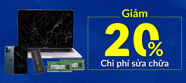 giảm 20% chi phí sửa trong dịch