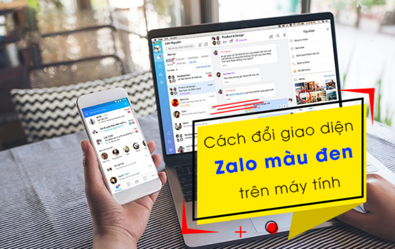 Cách thay đổi giao diện tối zalo trên máy tính Zalo Dark Mode