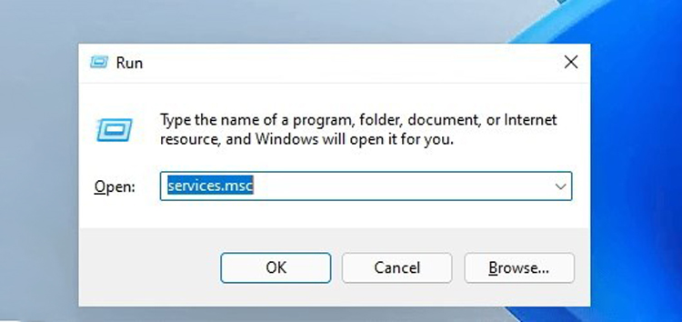 cách tắt windows update trên win 11