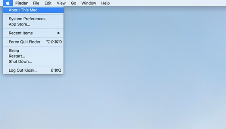 xem cau hinh macbook
